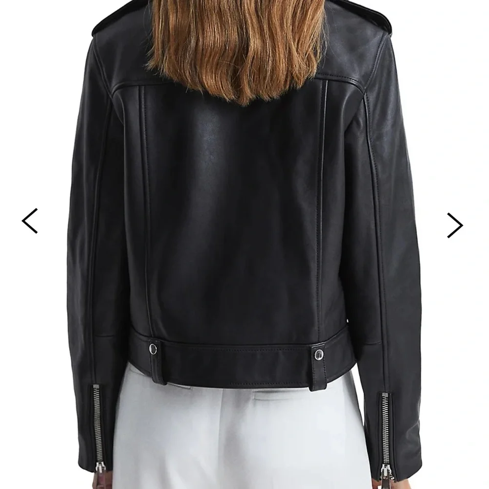 Designer leather jacket - Picture 3 of 4